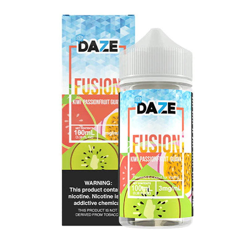 Daze Reds Fusion - Kiwi Passion Guava Ice 100ml