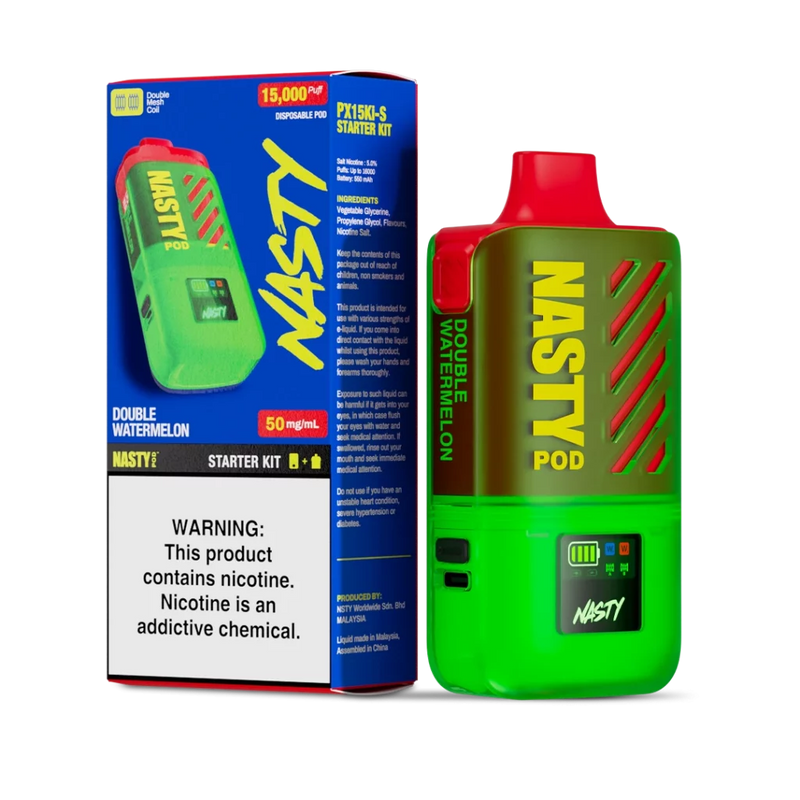 Nasty Px15ki Kit - Double Watermelon | Vape desechable