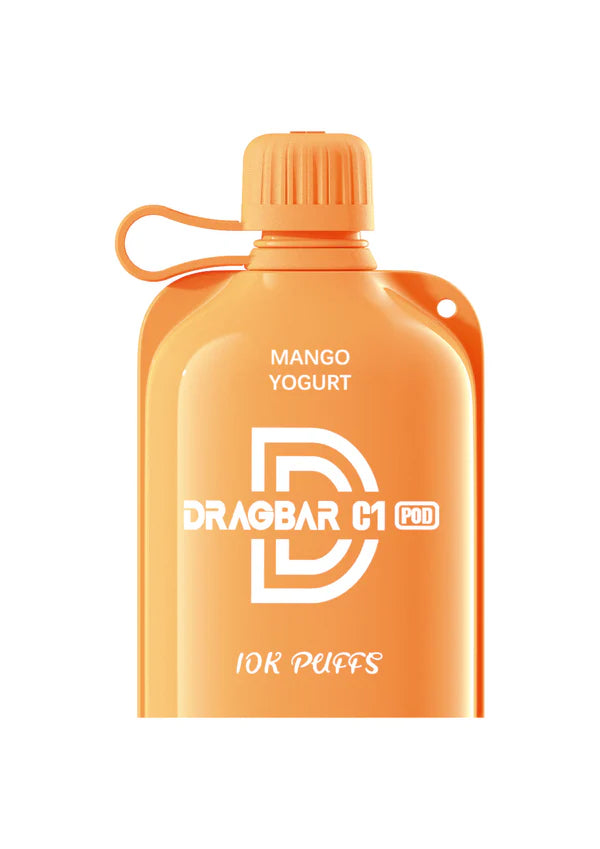 Repuesto Dragbar C1 POD - Mango Yogurt | 10000 puffs